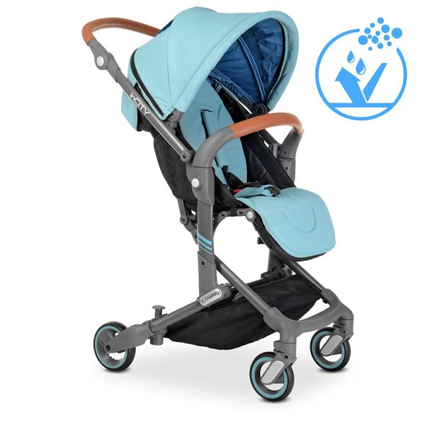 

_Коляска детская El Camino ME 1068 inCITY Pale Blue голубой