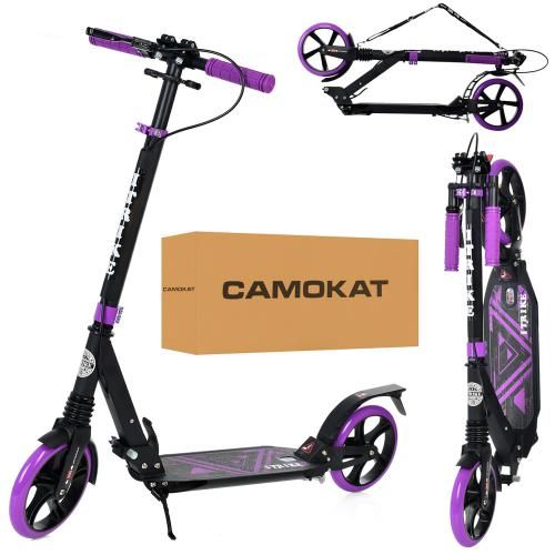 

Самокат взрослый iTrike SR 2-018-10-BV Фиолетовый