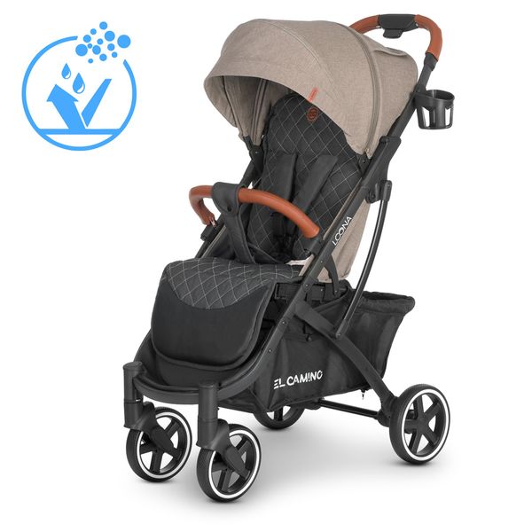 

Прогулочная коляска El Camino ME 1090L LOONA Beige