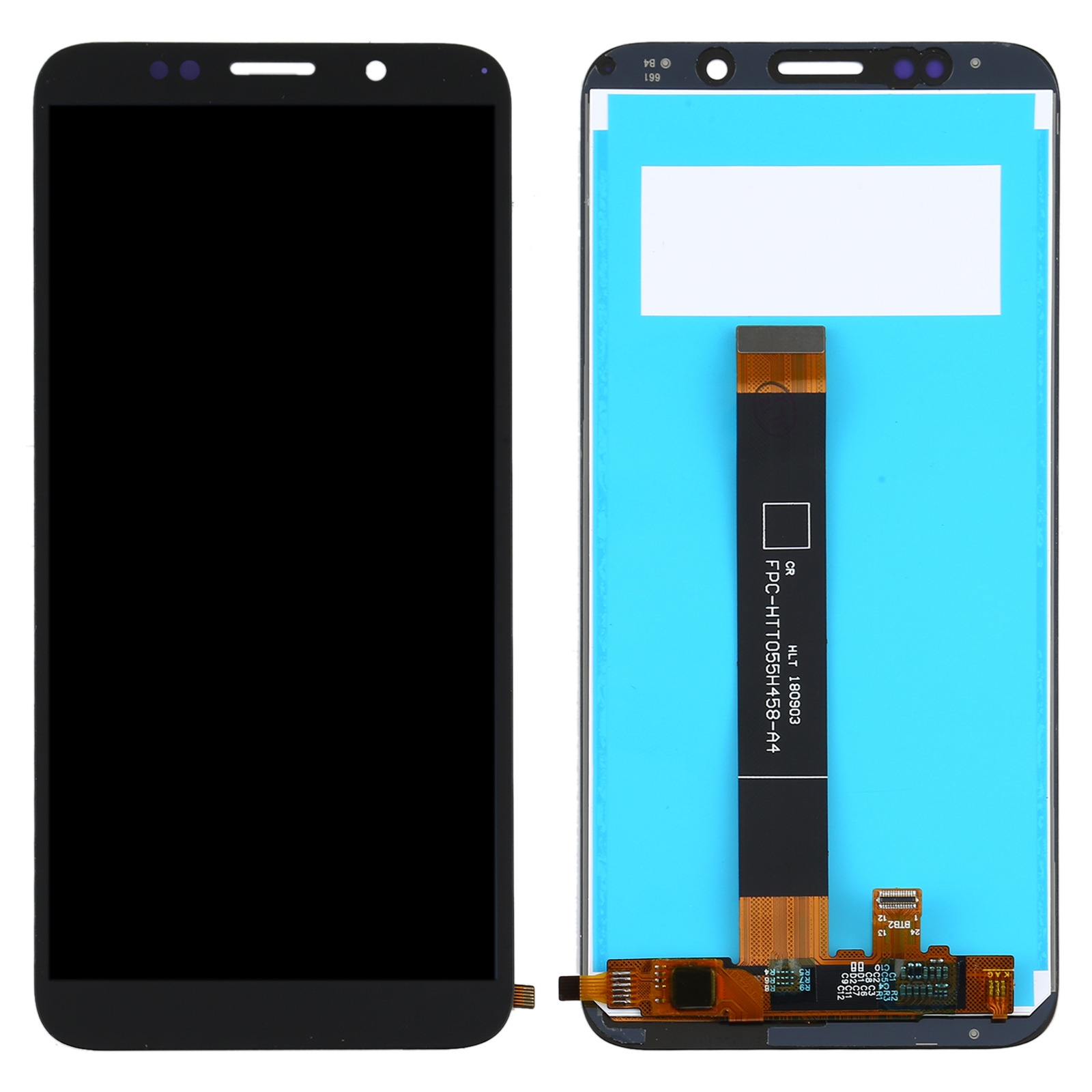 

Дисплей Huawei Y5P (2020) черный (LCD экран, тачскрин, стекло в сборе) High Copy