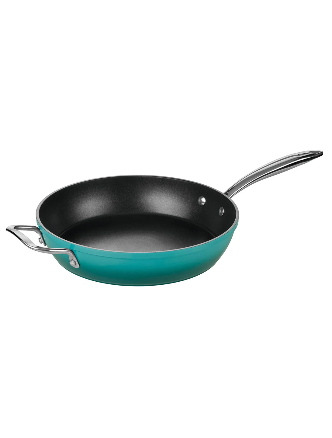 

Сковородка сотейник с ручкой Ernesto бирюзовый-черный LI-550932