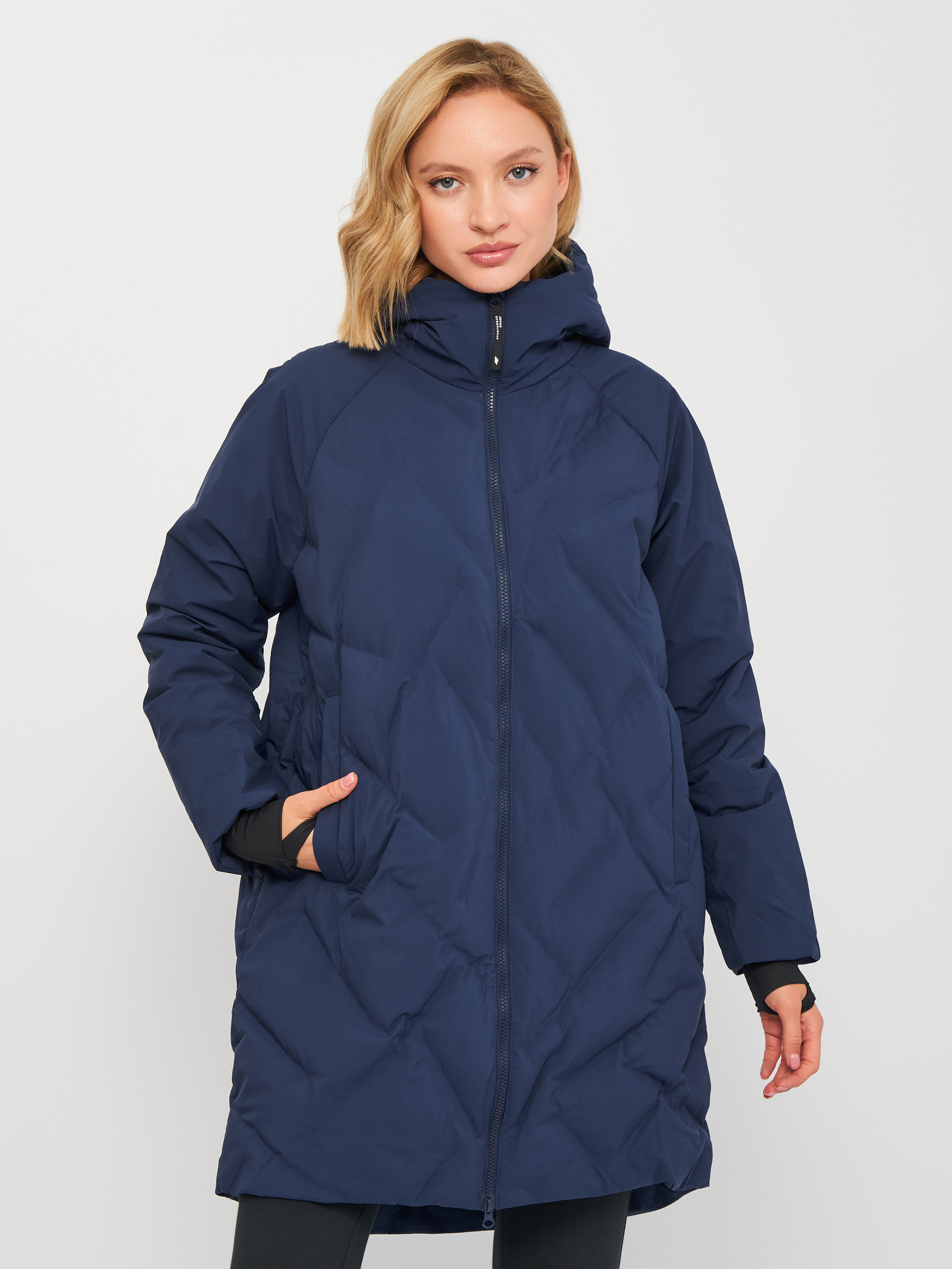 

Пуховик 4F H4Z21-KUDP011 S Dark Blue