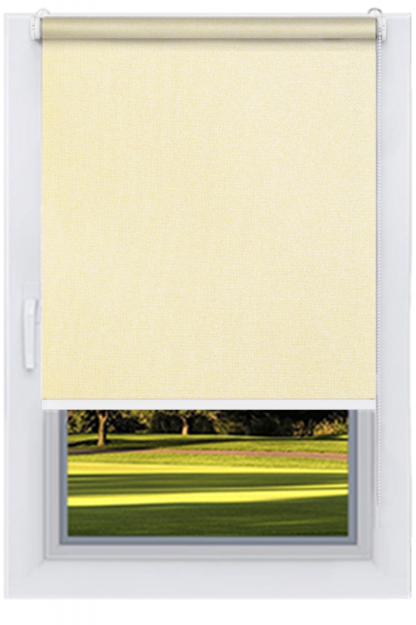 

Ролета тканевая DECOLUX 106х200 ЛЮМІНІС Песок вал 19