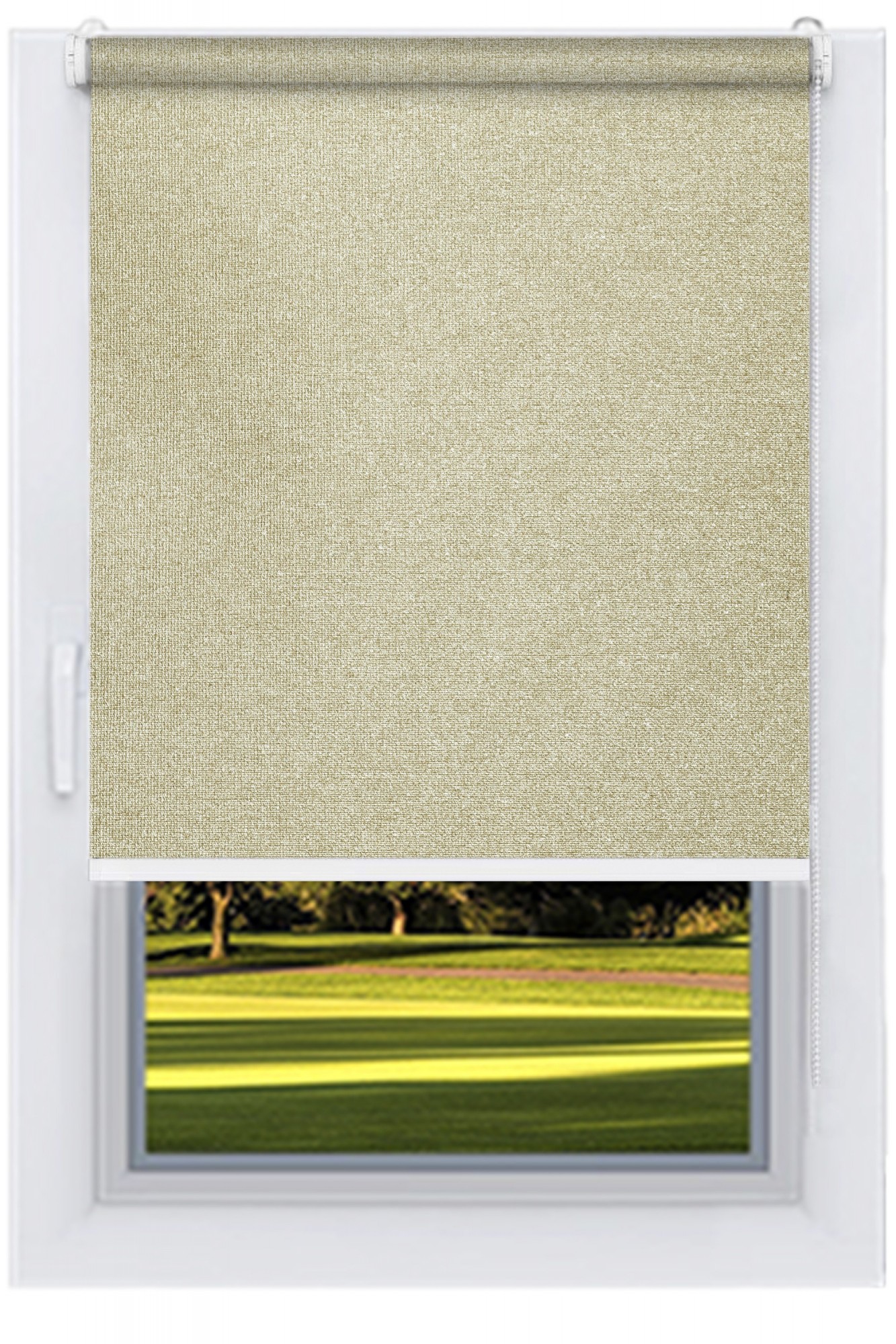 

Ролета тканевая DECOLUX 134х200 ЛЮМІНІС Голден вал 19