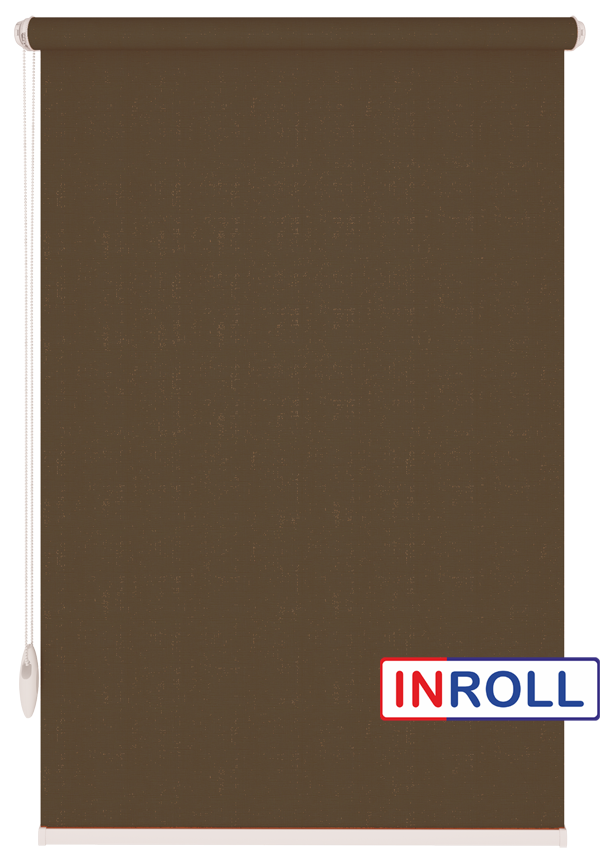 

Ролета тканевая INROLL Есо-Mini 127,5х185 см BO Berlin Коричневый 216