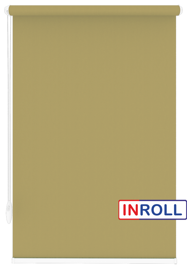 

Ролета тканевая INROLL Есо-Mini 110х185 см Camila Оливковый A632