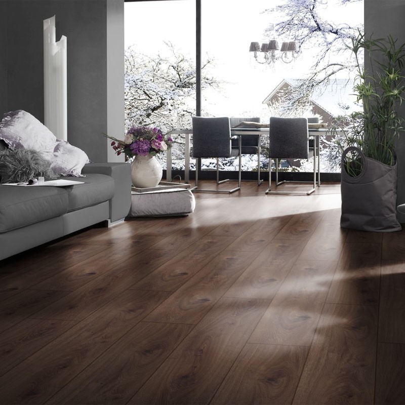 

Ламинат Rooms Loft Дуб Темный R1010