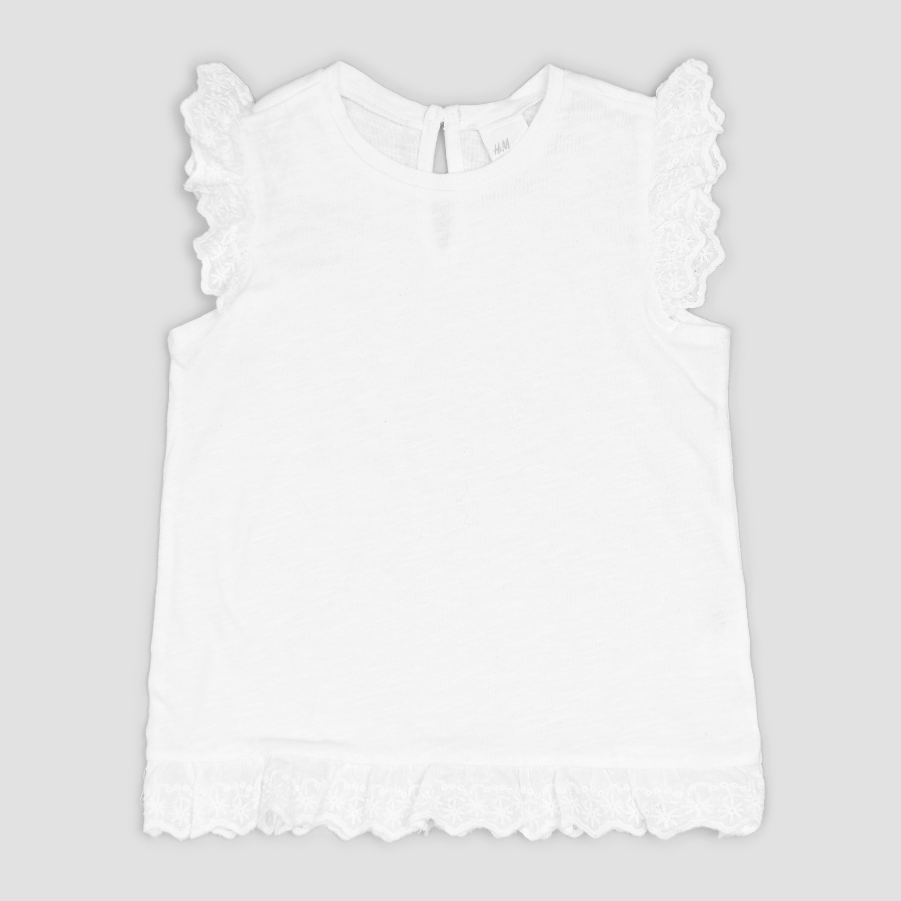 

Майка H&M 6428648 80 см Белая