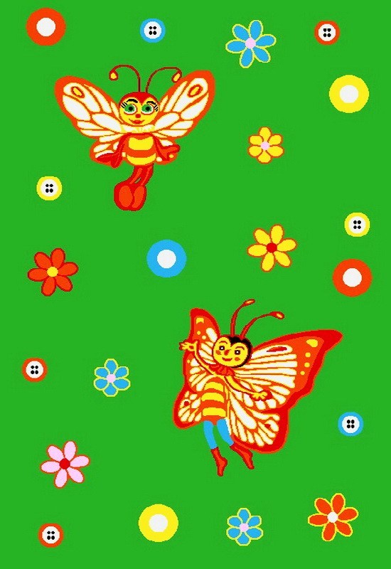

Ковер Kids L433A Green 240х340 см