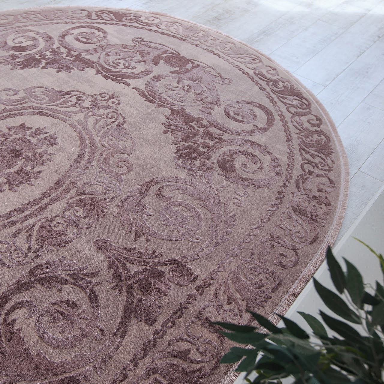 

Ковер T-Collection 886 Lila Овальный 80х150 см