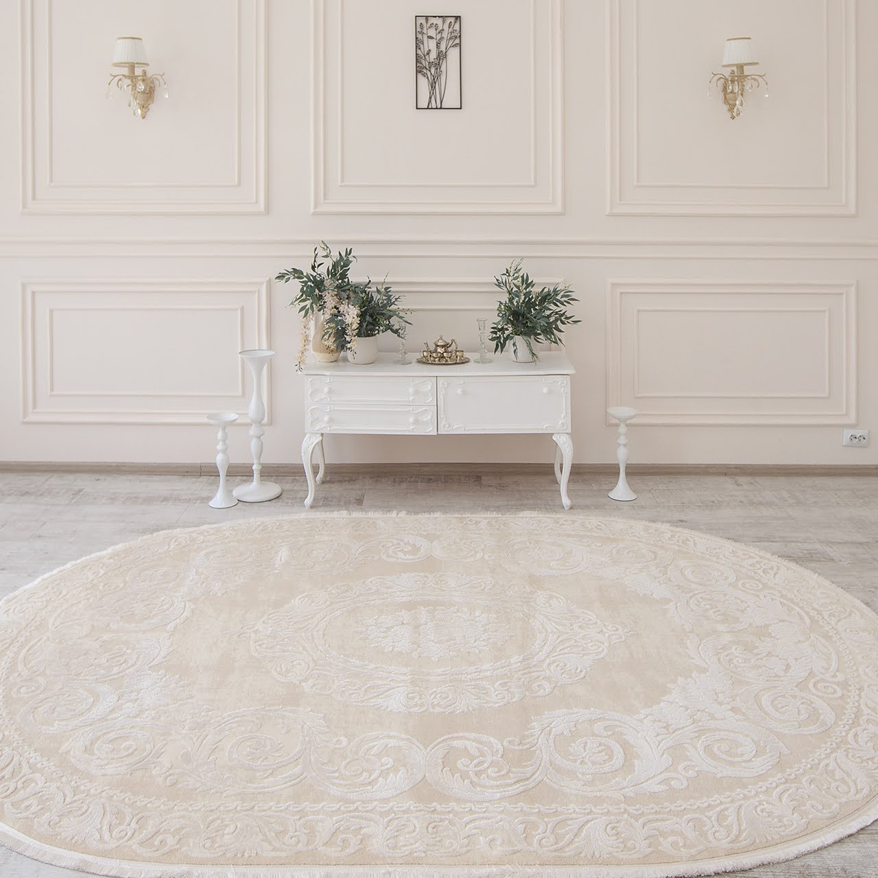 

Ковер T-Collection 886 Cream Овальный 160х230 см