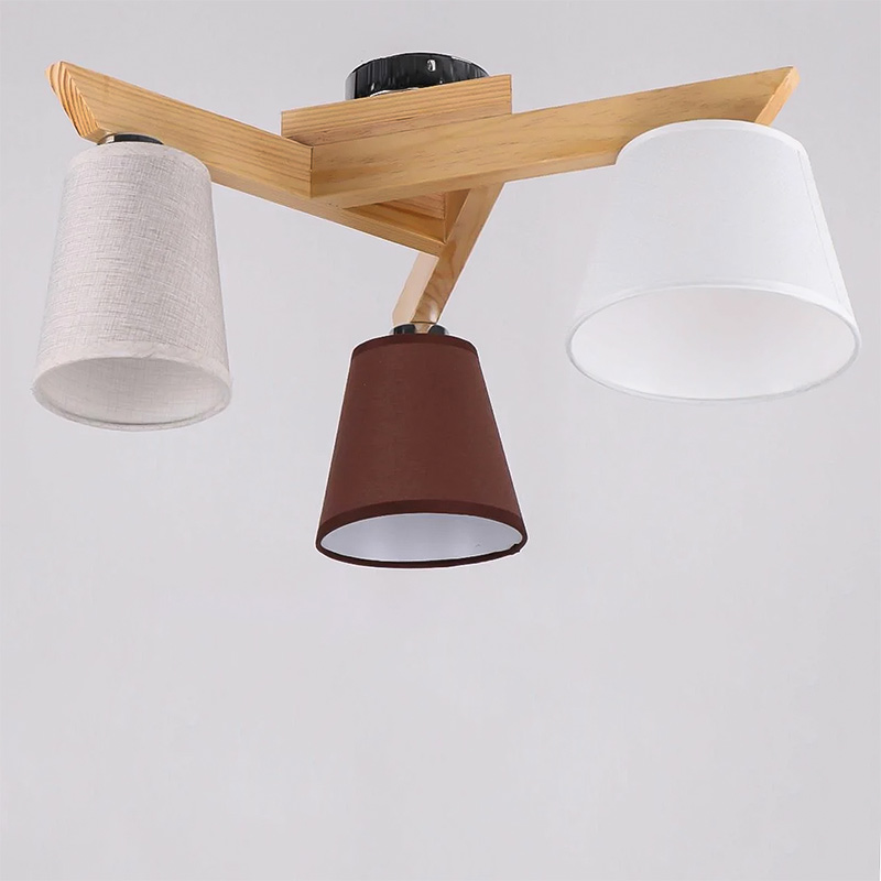 

Люстра стельова Light House SRS-16250-3A бежевий