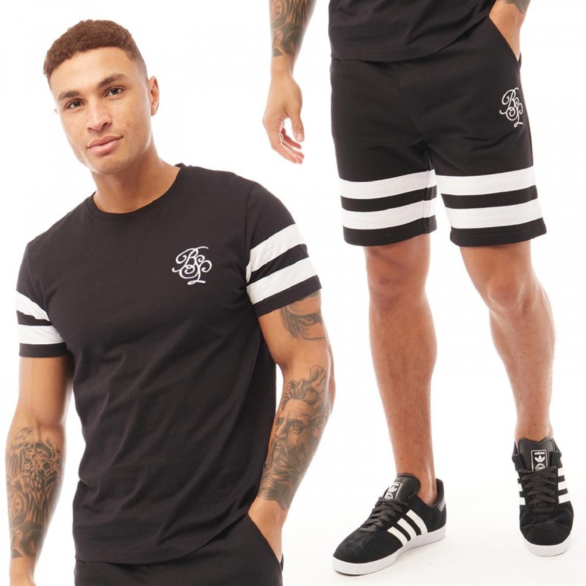 

Футболка Brave Soul Casale Loungewear Set Jet Black/Jet Black Black,  (48, Футболка Brave Soul Casale Loungewear Set Jet Black/Jet Black Black, L (48)