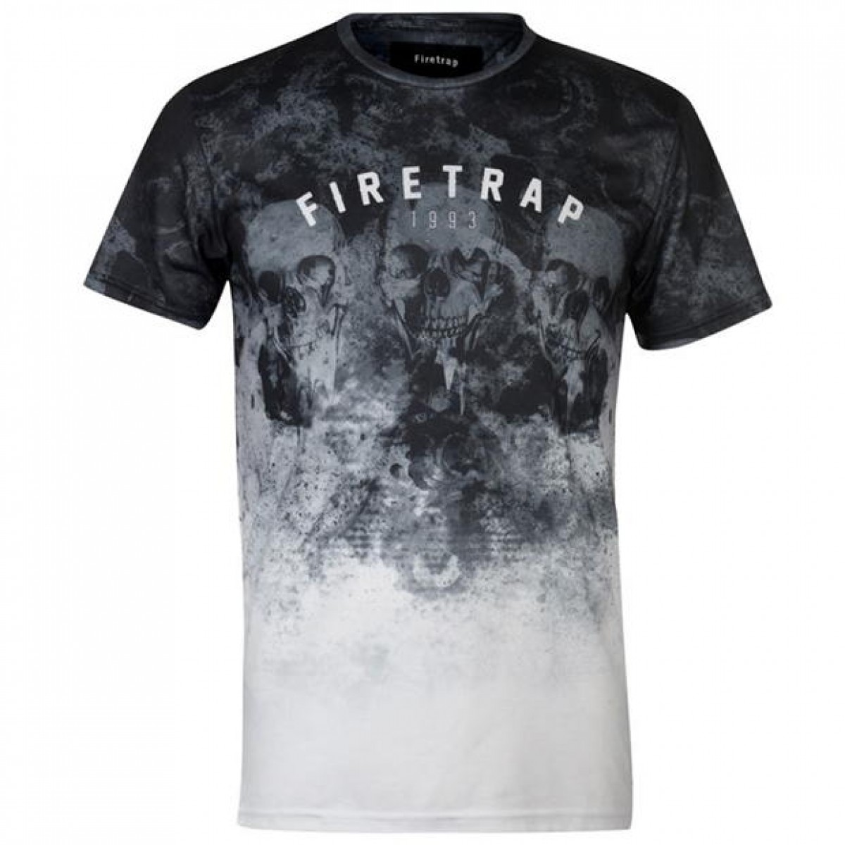 

Футболка Firetrap Sub Textured Skull, S (44)