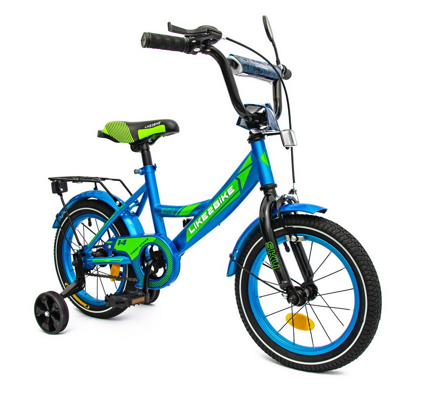 

Велосипед Like2bike 14" Sky Blue (211401)