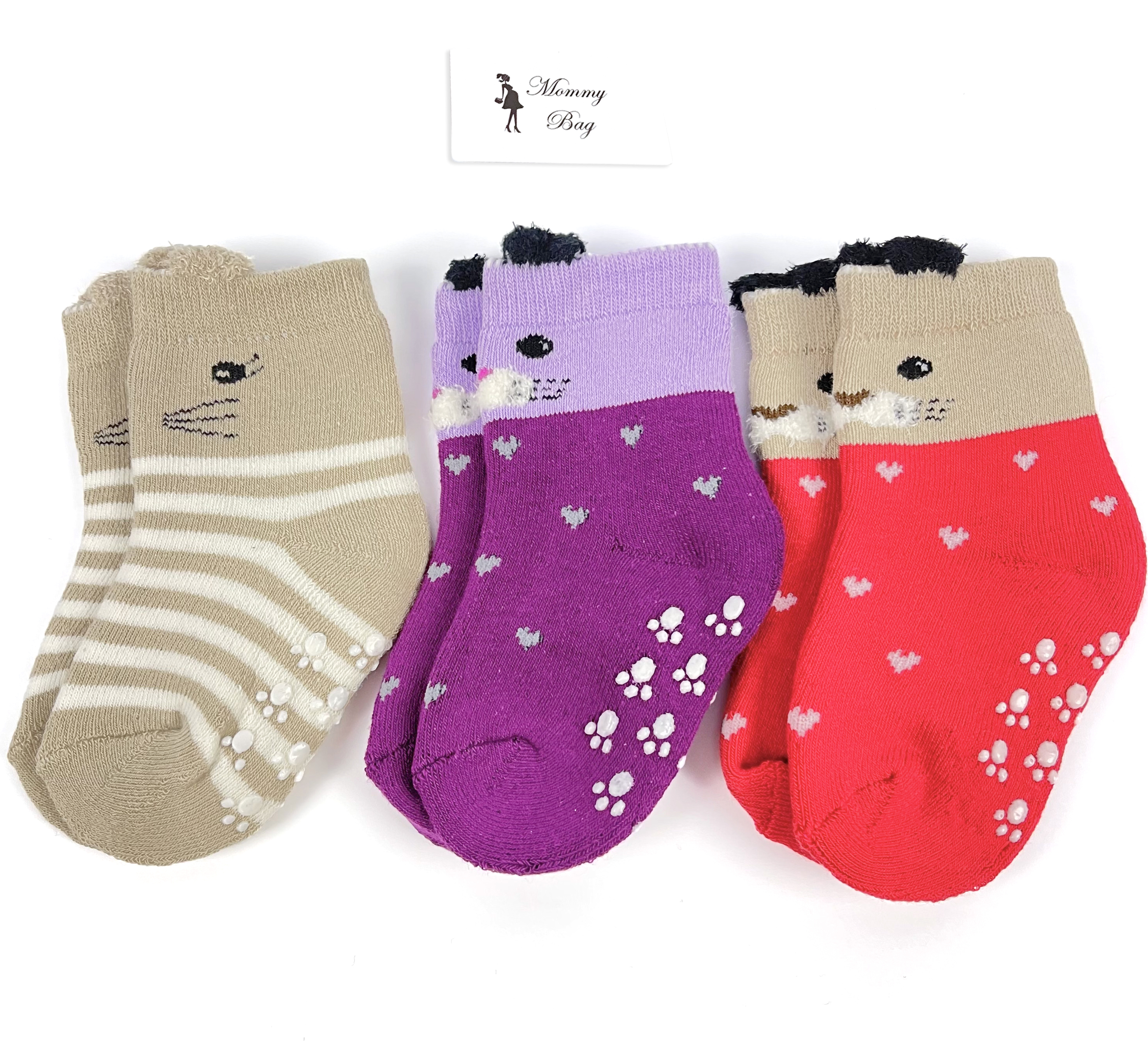 

Носочки Mommy Bag Котики 0-12 мес №40