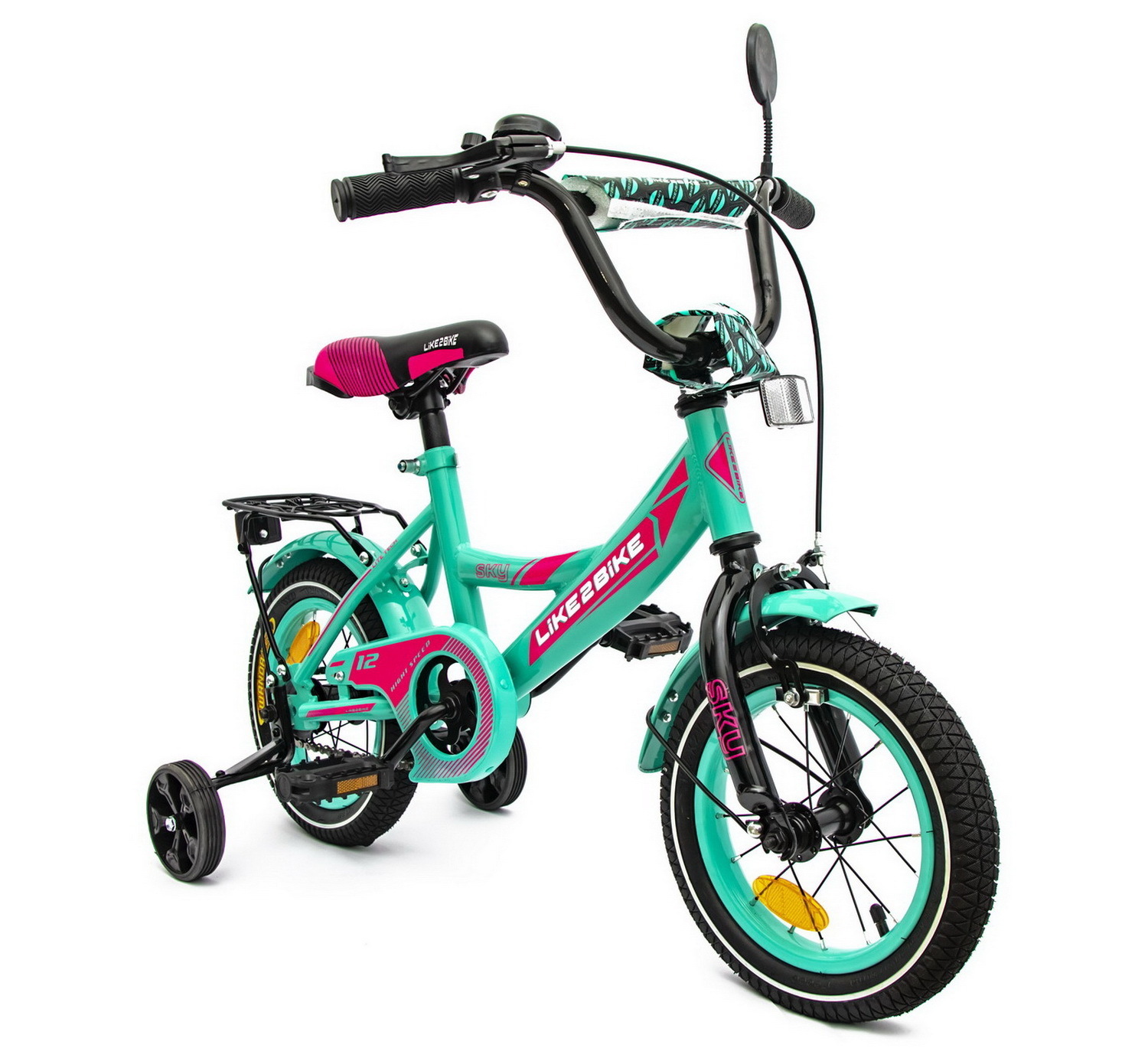 

Велосипед Like2bike 12" Sky Turquoise (211204)