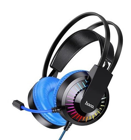 

Игровые наушники Hoco LED Joyful Gaming Headphones HD Mic с подсветкой