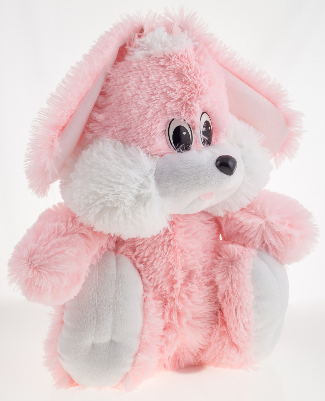 

Мягкая игрушка для детей плюшевый Зайчик сидячий 35 см Розовый подарок на день рождения, на 8 марта, на 14 февраля для девушки