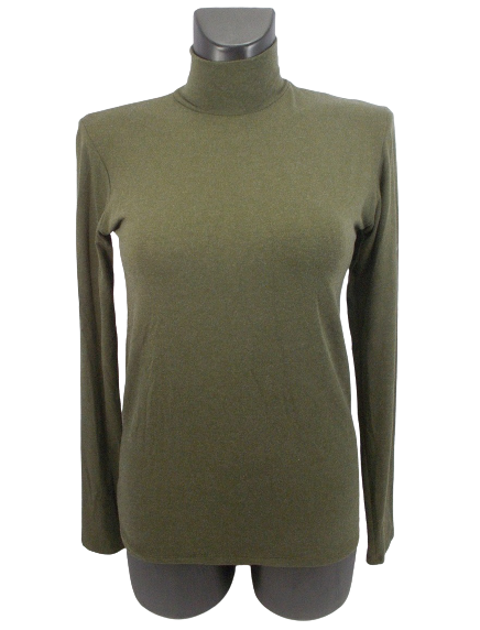 

Женский гольф хлопок и шерсть Leliss 090 46-50 хаки