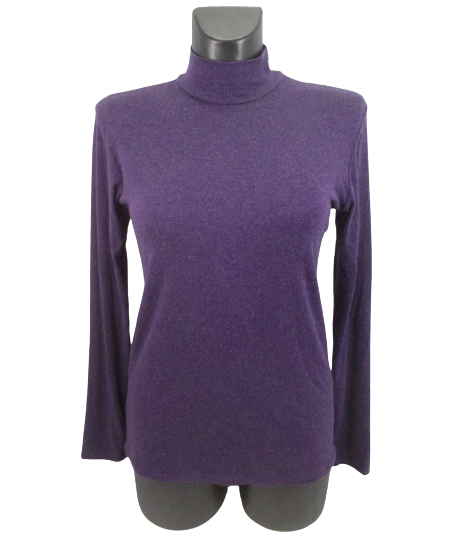 

Женский гольф хлопок и шерсть Leliss 090 46-50 фиолетовый