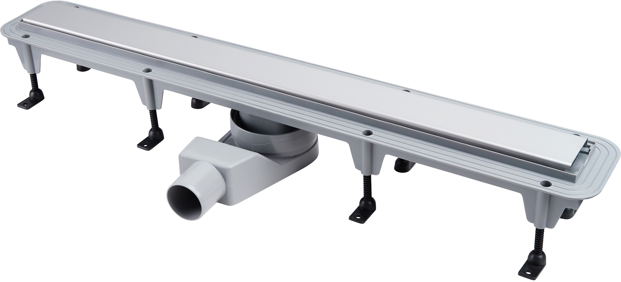 

Трап линейный QTAP Standard CRM50800304 с комбинированным затвором и нержавеющей решеткой