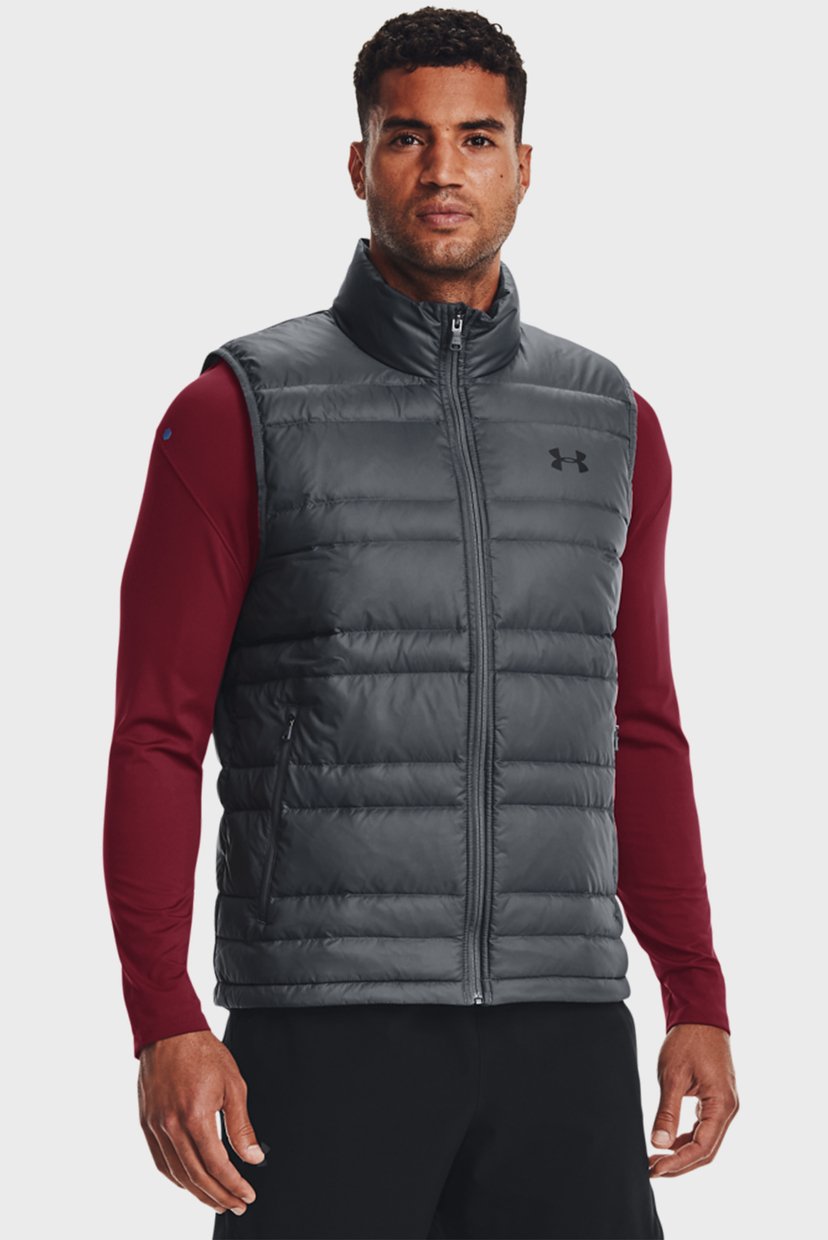 

Мужской темно-серый жилет UA Armour Down Vest Under Armour  1342741-012, Мужской темно-серый жилет UA Armour Down Vest Under Armour XL 1342741-012