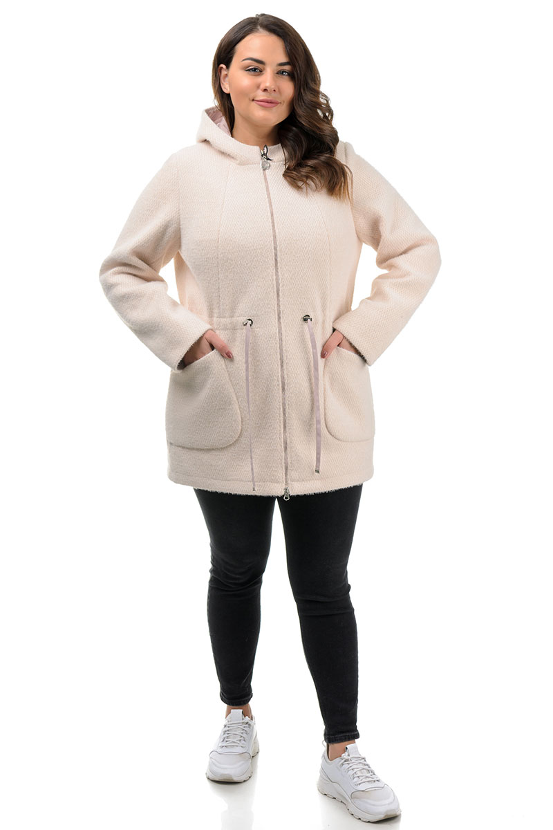 

Куртка Val Leo collection 00165 бежевая, Куртка Val Leo collection 00165 бежевая 54