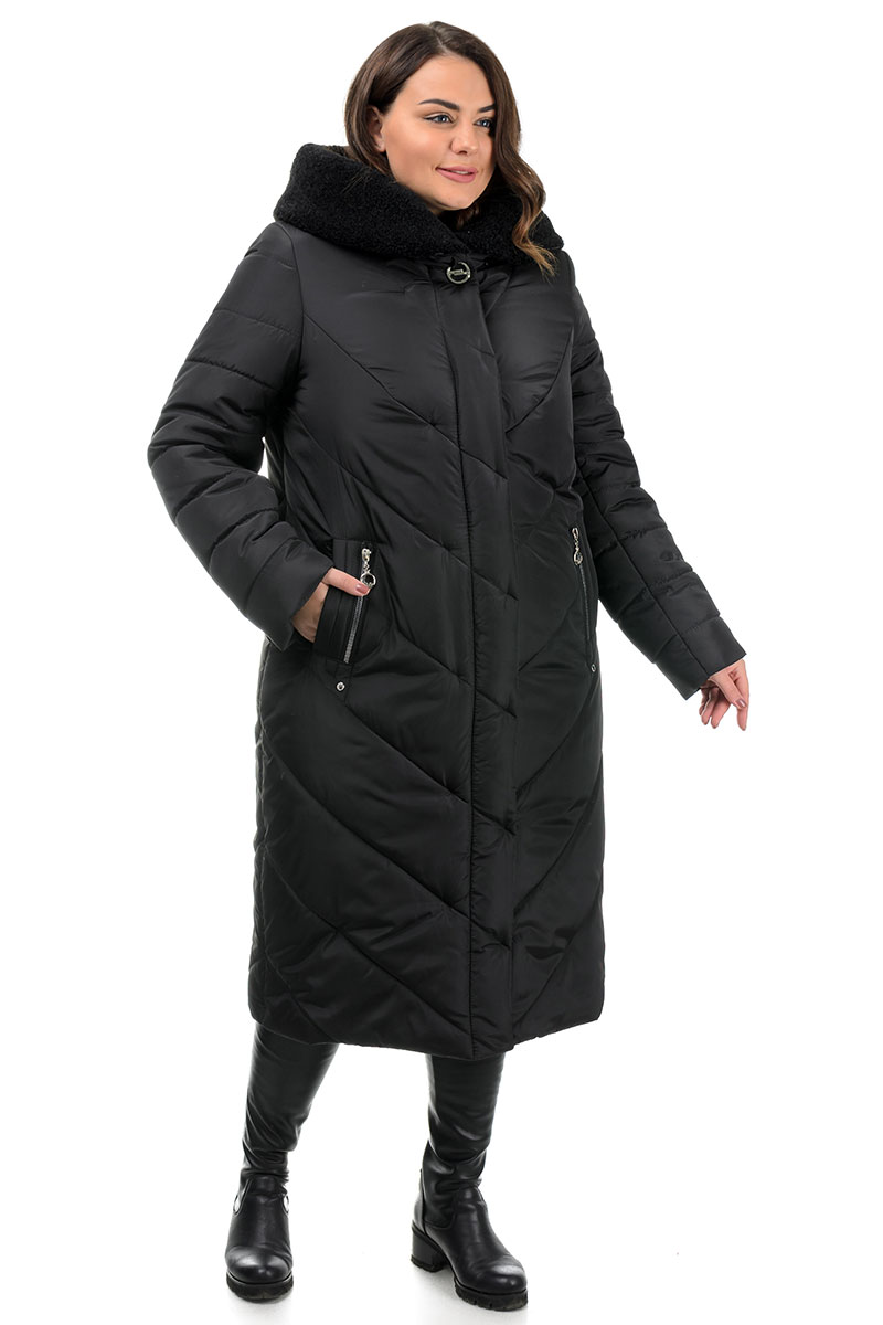 

Пальто Val Leo collection 00184 черное 56