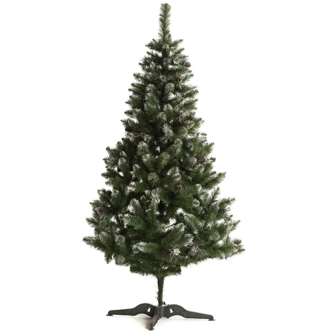 

Штучна ялинка Urbantree з шишками 1.5 м Темно-зелена