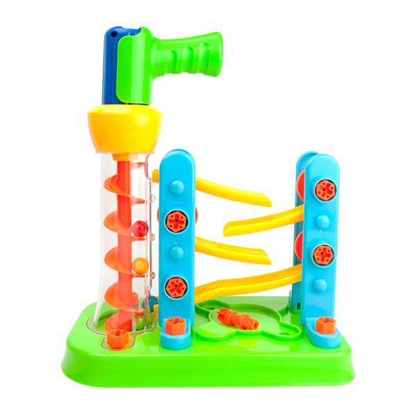 

Конструктор Edu-Toys Горка-зигзаг с инструментами (SKU-JS021) 33 x 26.6 x 11 см