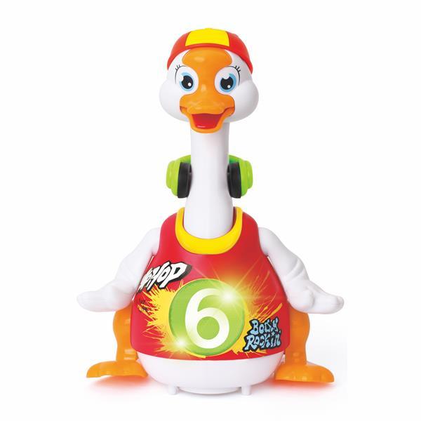 

Интерактивная музыкальная игрушка Hola Toys Танцующий гусь (SKU-828-red) 21 x 15 x 26 см