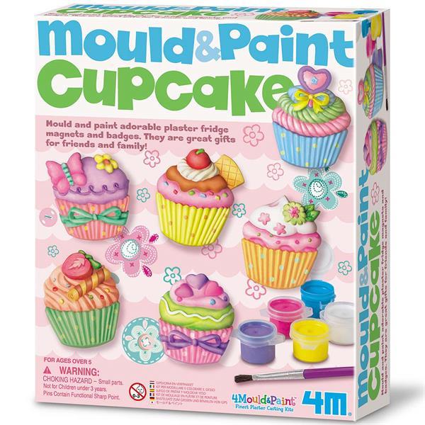 

Набор для создания магнитов из гипса 4M Пирожные (SKU-00-03535) 21 x 18 x 5 см