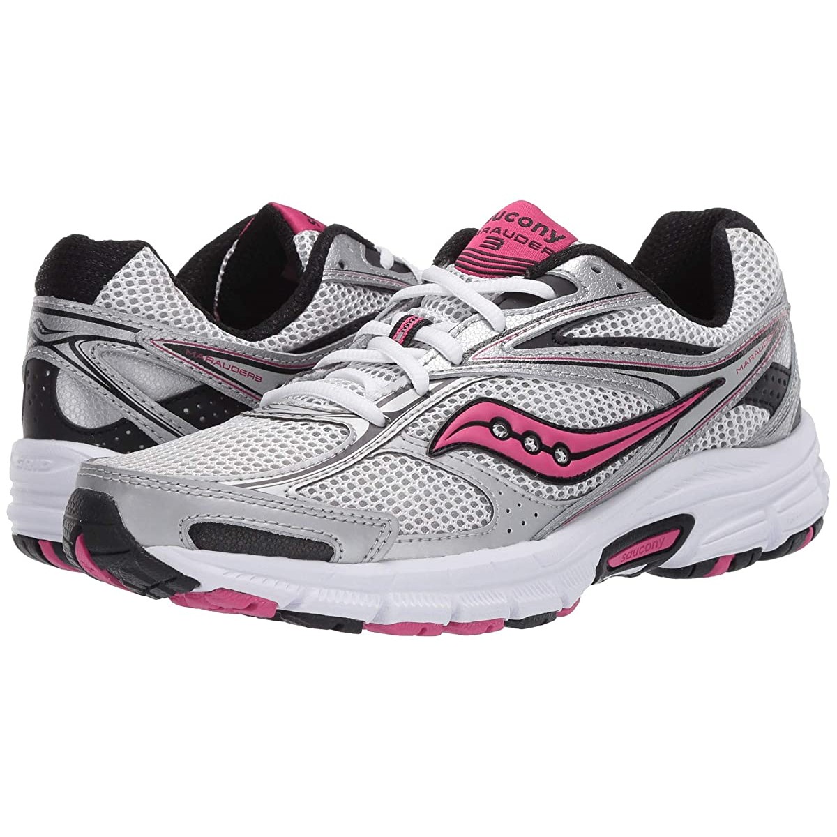 

Кроссовки Saucony Grid Marauder 3 Silver/Grey/Pink, 36 (220 мм)