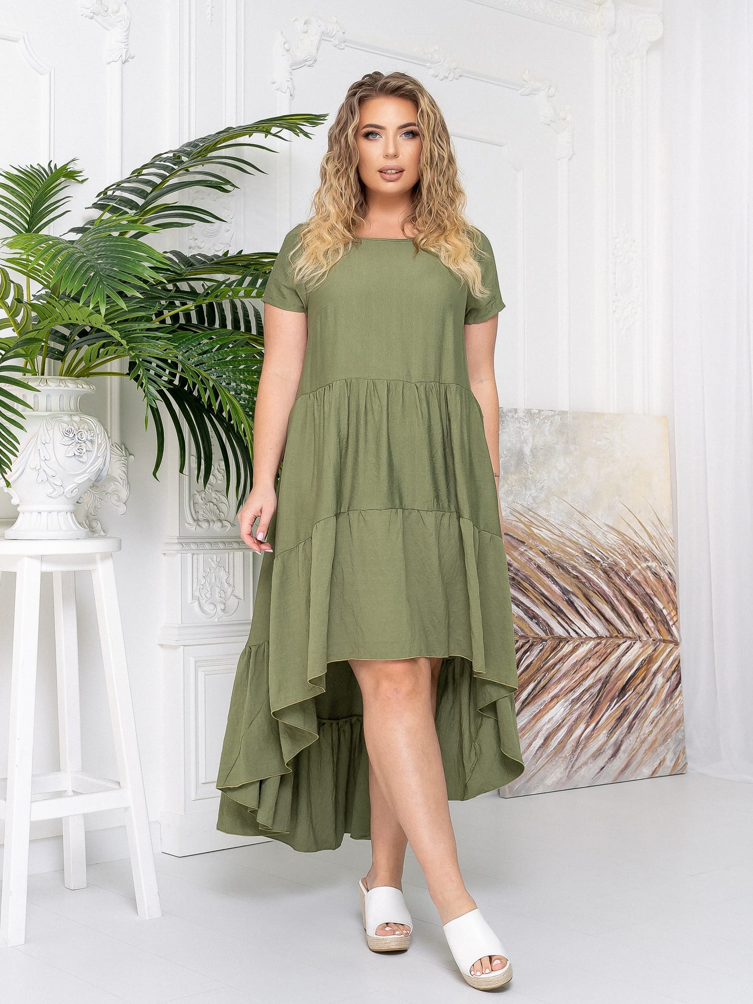 

Платье DNKA с41464 - Хаки, Платье DNKA с41464 50-52 Хаки