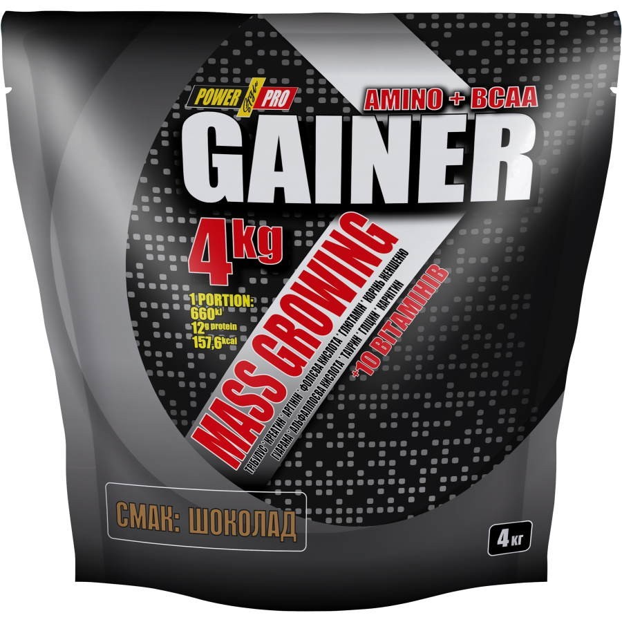 

Гейнер Power Pro Gainer 4 кг Шоколад (246f14)