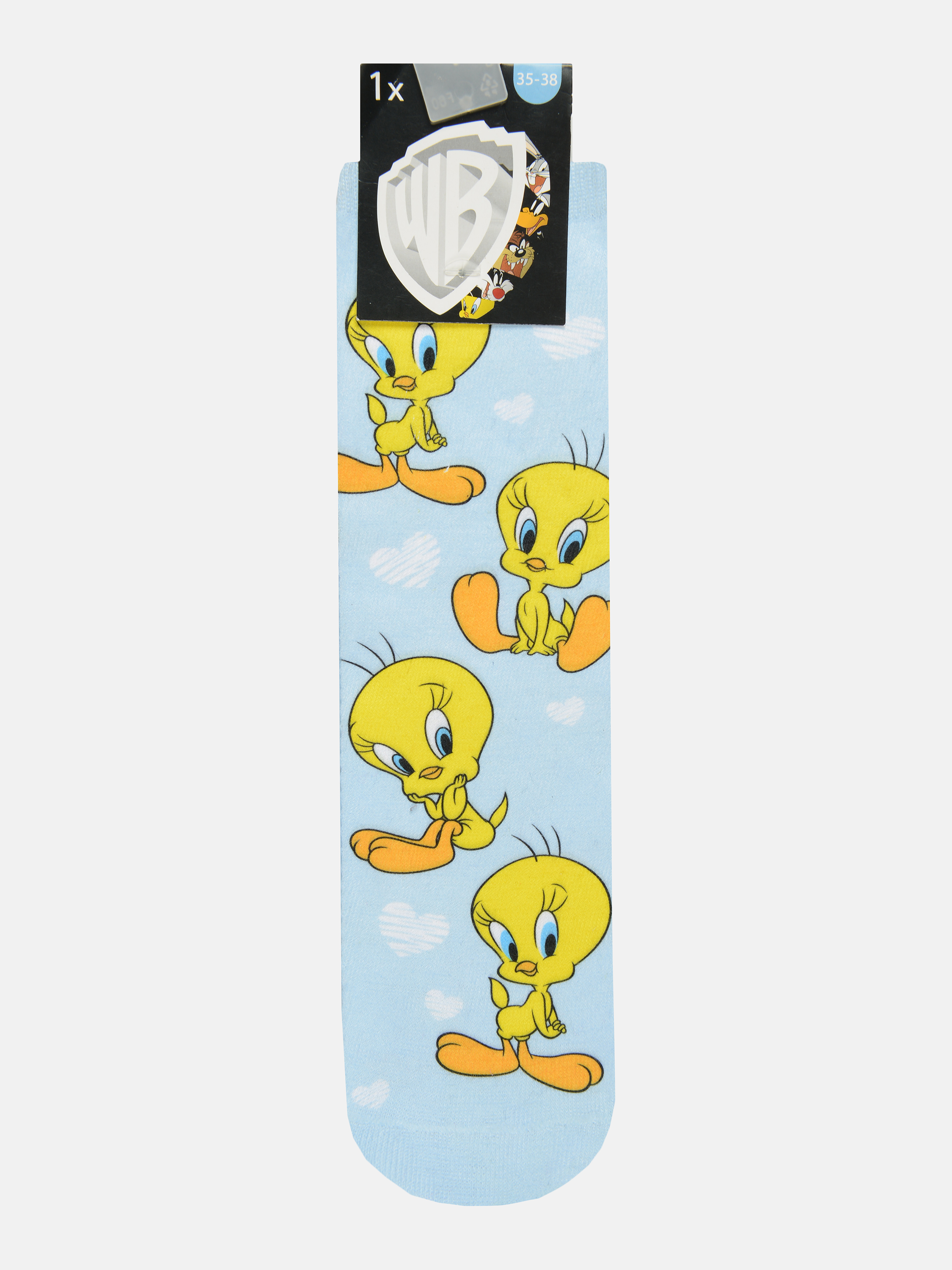 

Носки (3 пары) C&A 39 42 голубой Looney Tunes 15095867074090543