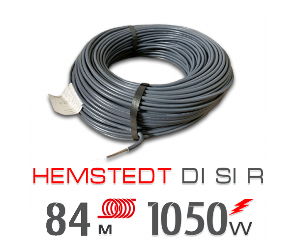 

Нагревательный кабель Hemstedt Di Si R - 84 м.п.