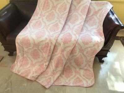 

Хлопковый плед Belizza Damask pembe