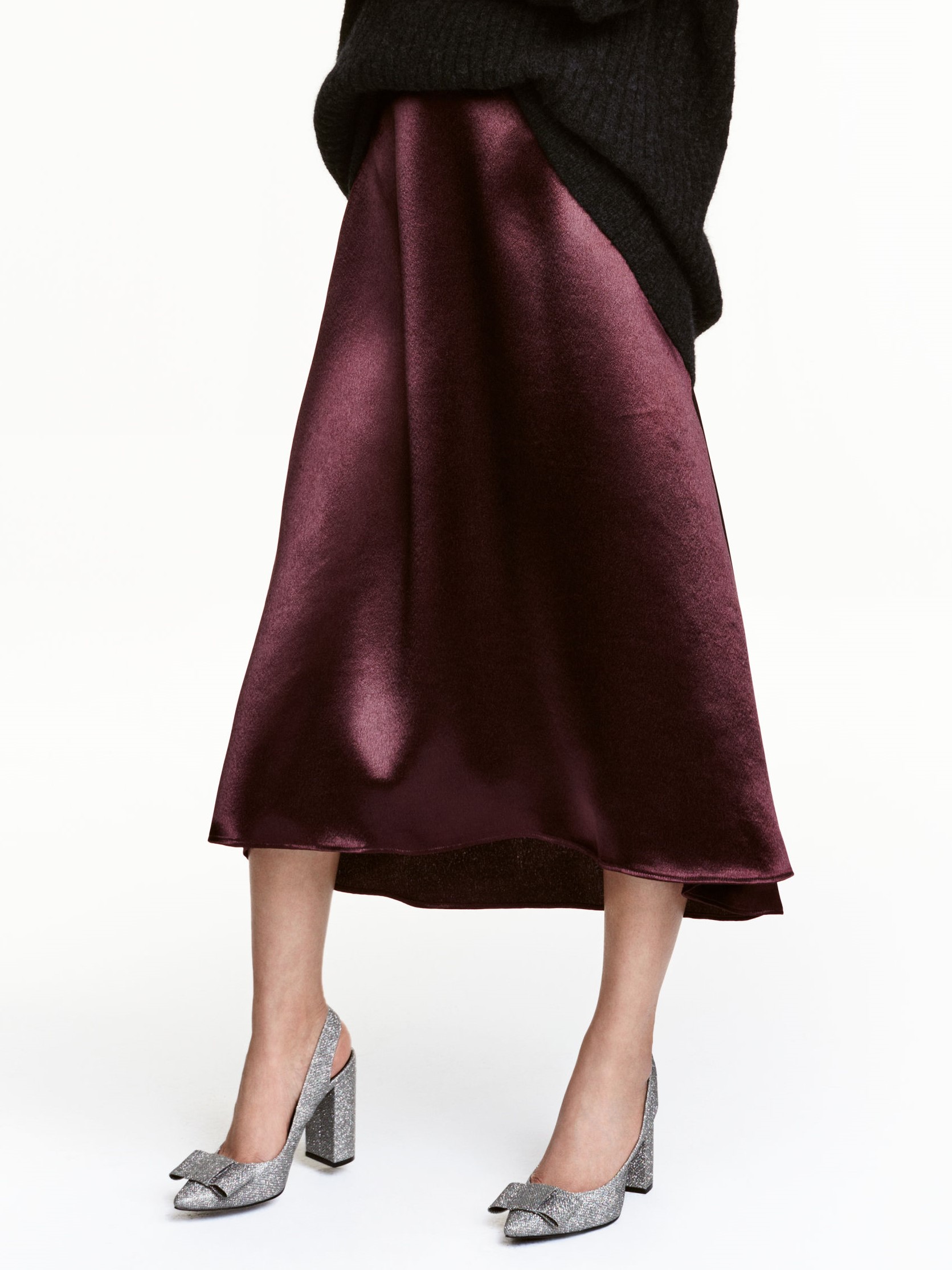 

Юбка H&M XAZ173108AICZ 38 Темно-коричневая