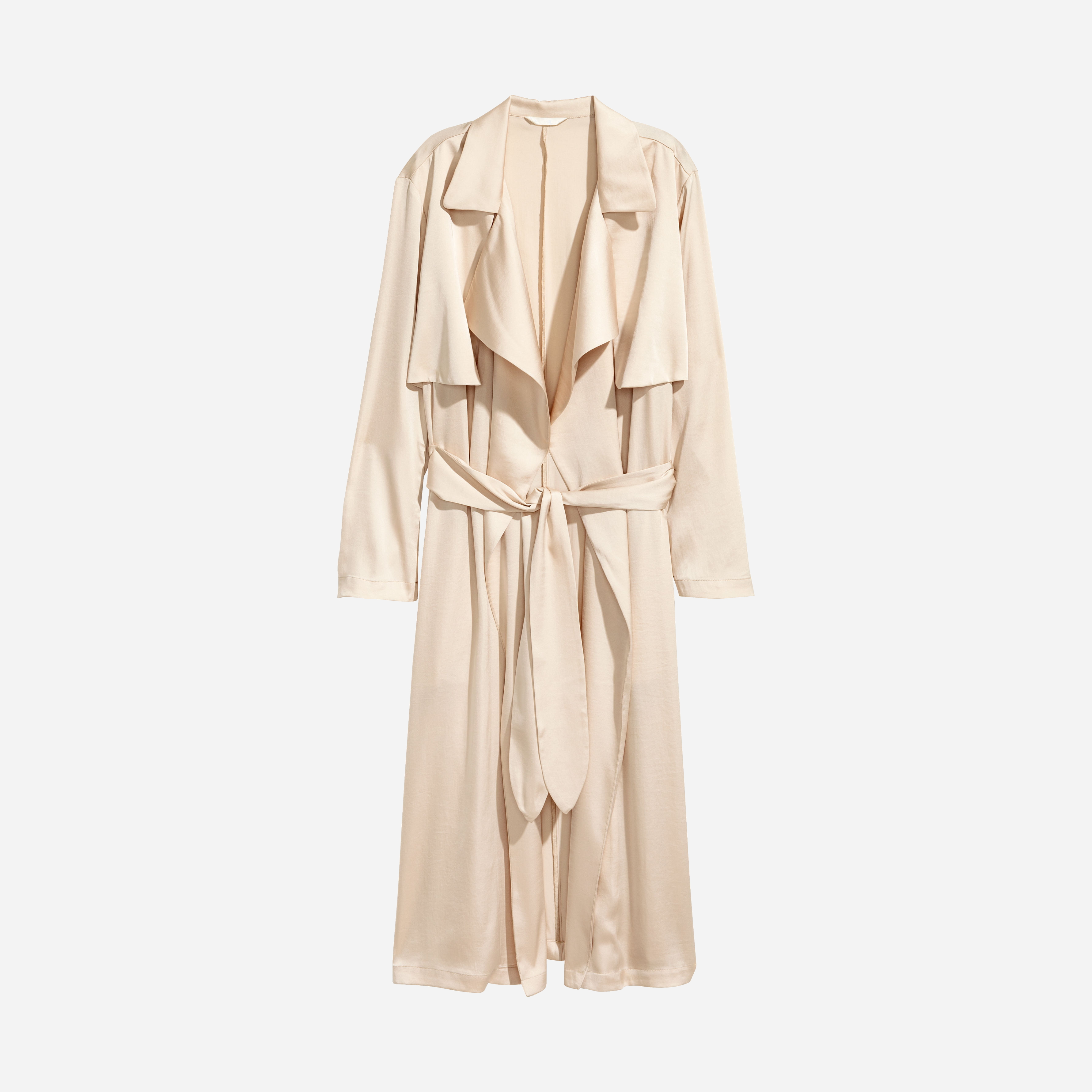 

Тренч H&M XAZ062672RNQX 36 Темно-бежевый