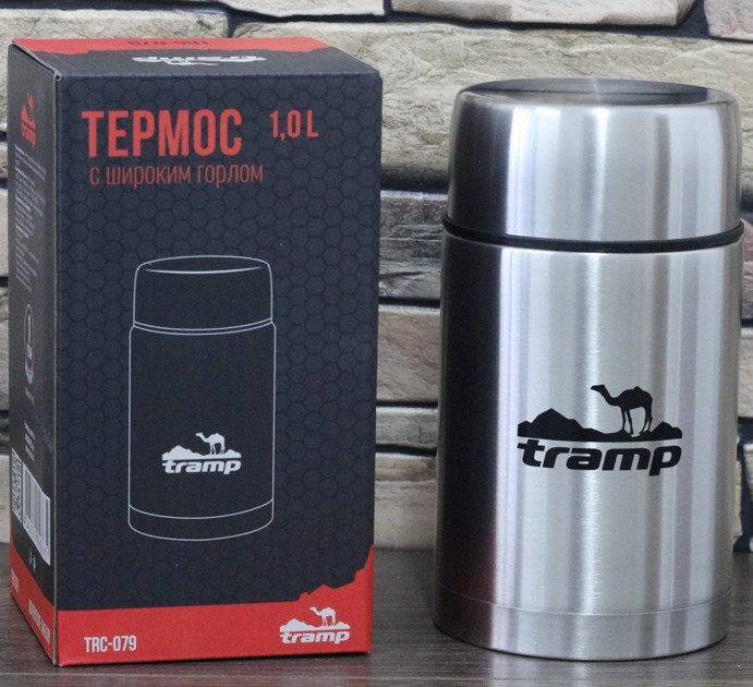 

Термос для еды с широким горлом Tramp 1 л пищевой (TRC-079)