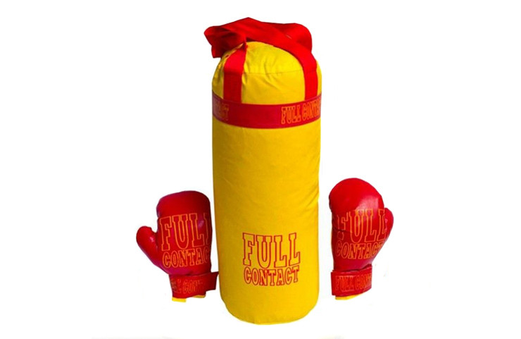 

Детский боксерский набор с перчатками Danko Toys "Full" Желтый (L-FULL)