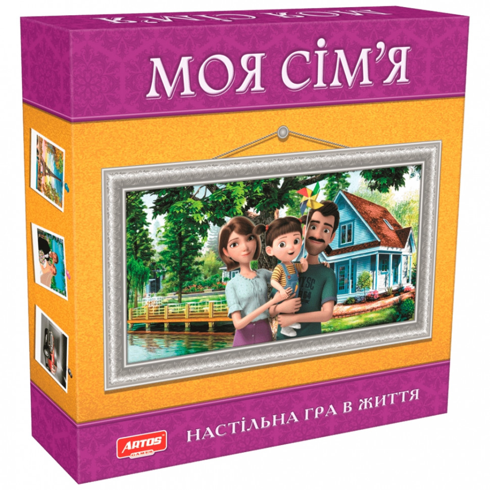 

Настольная игра Artos Games "Моя семья" (укр.) (0765ATS)