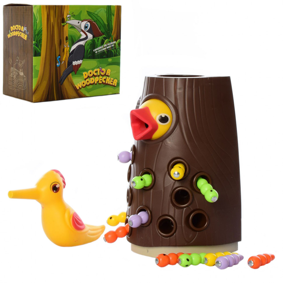 

Магнитная игра "Доктор Дятел" METR+ 20х18х12 см (BY-5004)
