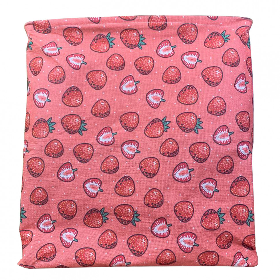 

Корзина для игрушек Metr+ хлопок, водонепроницаемая пропитка, 44x34x53 см (Клубнички) (CLR613-1)