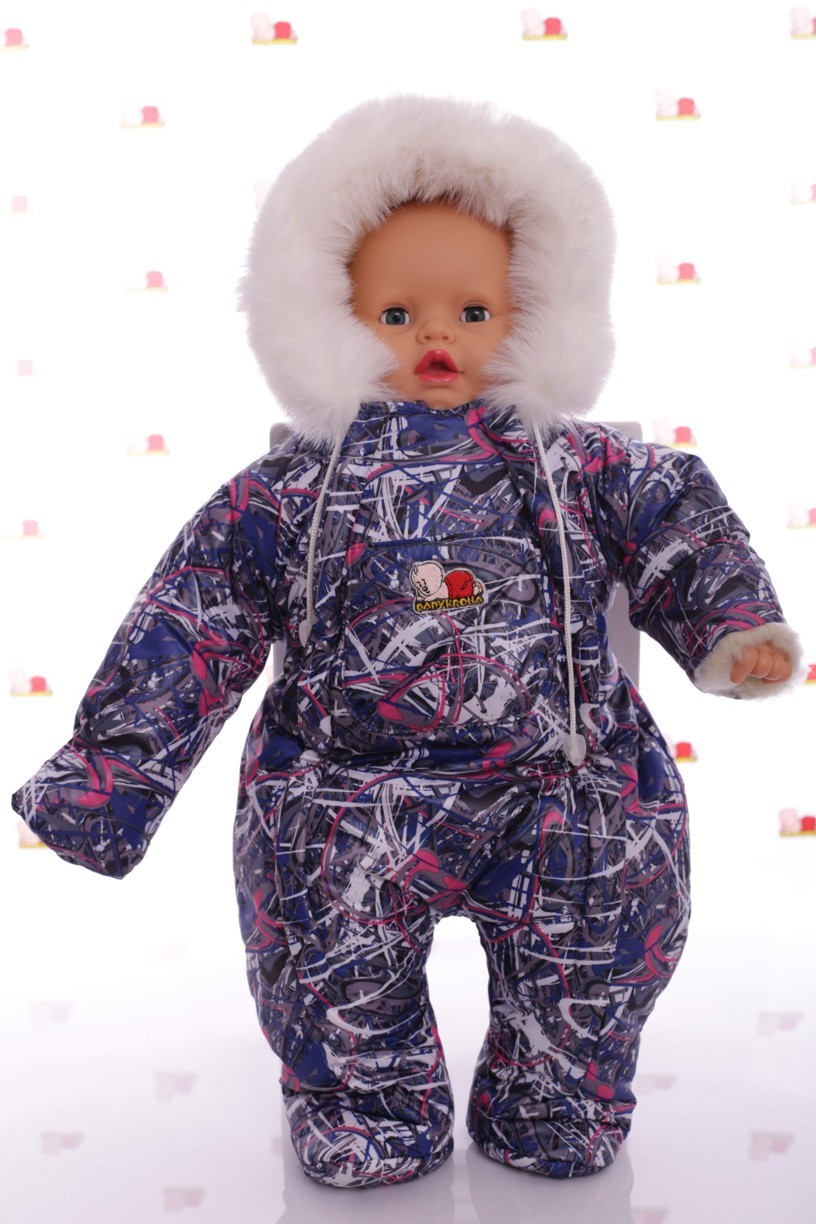 

Комбинезон Babykroha Диско 74 серый (29586)