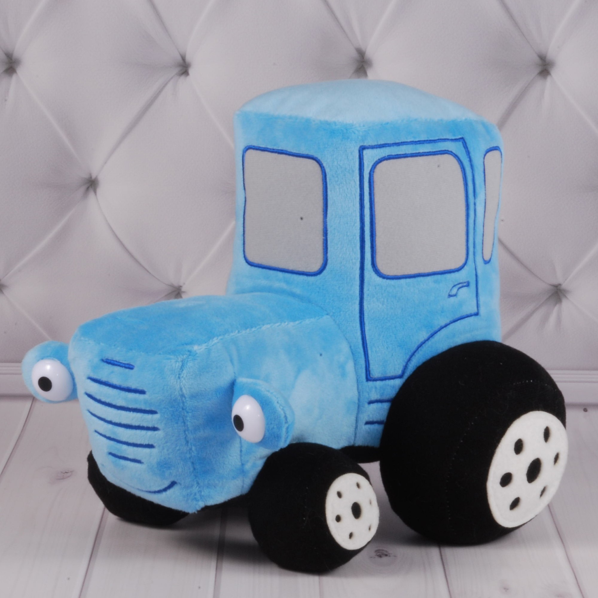 

Игрушка мягкая «Машина» Синий трактор, 25*20см(00663 СИН)