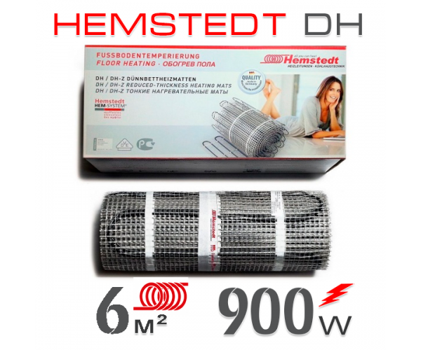 

Нагревательный мат Hemstedt DH 6 кв.м