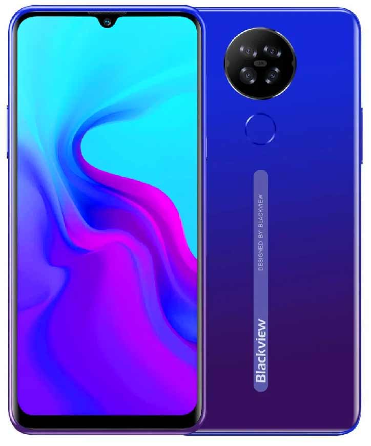 

Мобильный телефон Blackview A80 (2+16Gb, АКБ 4200 мАч) Blue